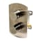Alfi Brand Brushed Nickel Round Knob 1 Way Thermostatic Shower Mixer AB3809-BN - alternate 1
